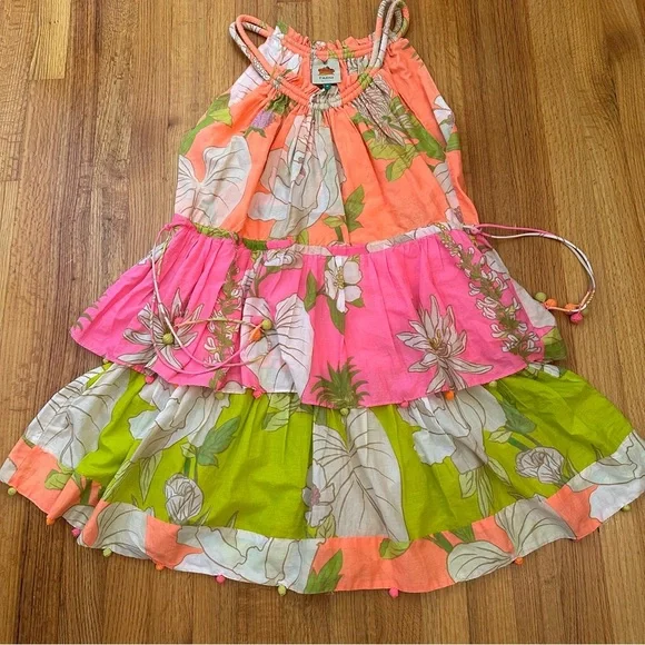 FARM RIO
Tiered printed cotton mini dress size M (g8) - Picture 6 of 13